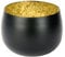 Lambert Windlicht Eisen Gold/Schwarz Matt H6,5 D 8,5 cm