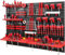 WALL MOUNTED TOOL PEG BOARD SET GARAGE STORAGE BINS WORKSHOP RACK SHED ORGANISER 50 MODELS VARIOUS SHAPES AND LAYOUTS SMALL MEDIUM LARGE (Model 2)