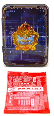 Z1 Fantasy Riders New Worlds 7 Cards Limited Edition Tin Legend Riders Collectible Metal Box (1X Tin)