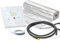 Komplett-Set Alu-Heizmatte AluPro für Laminat/Klickvinyl 140 W/m² mit Thermostat RT-70 Wlan Tuya (2 m² - 0,5 x 4 m)