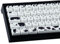 PBT Keycaps 135 Keys Black and White Cat Cute Cat Shape keycaps Set Dye-Sublimation Mao Profile Custom Keycaps for Cherry Gateron MX Swithes Mechanical Keyboards