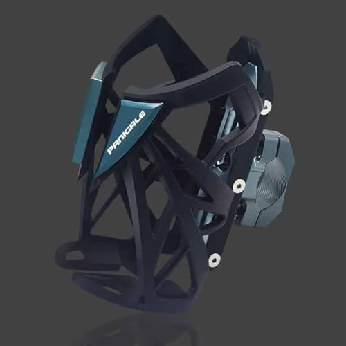 Porte-gobelet Thermos pour Bouteille d'eau Et De Boisson, Moto pour D&ucati Panigale V2 V4 V4S 959 899 1098 1198 1199 1299 Porte Bidons (Color : Titanium)