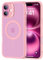 ESR Cover Magnetica per iPhone 16, Compatibile con MagSafe, Protezione antiurto di livello militare, Custodia magnetica, Serie Classic (HaloLock), Rosa Opaco