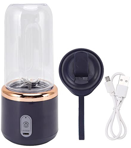Mini Portable Blender 6 Blades High Speed 300ml USB Charging Juicer Cup for Travel