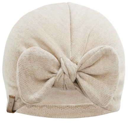 MAYLILY - Baby Turban - Hüte Turban - Mütze - Merinowolle Mütze - Infant Beanie - Baby Mädchen - Kindermütze - Merinowolle Baby - Merinowolle -