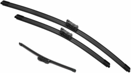 ZHUNDU Compatibel met VW Golf Sportsvan 2014 2015 2016 2017 2018 2019 2020 2021 Ruitenwisserbladen Autoruitenwissers (Voor & Achter 3PCS)