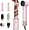 5 in 1 Air Styler, Multi Ionic Hair Dryer Brush Set, 800W Auto Wrap Air Hair Styler Without Heat Damage, Curl, Volumize and Straighten