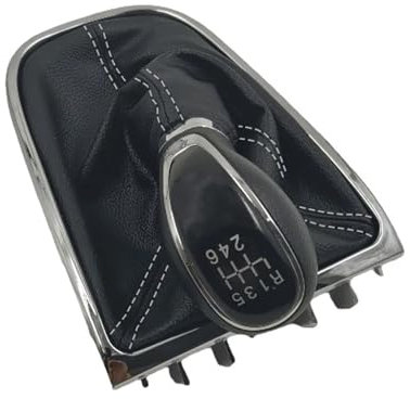 Perilla De Cambio De Marchas para Opel para Astra J 2009-2015 para GTC 2011-2015 Pomo De Cambio De Marchas Funda De Palanca De Cambios Funda Protectora Pomo Palanca Cambios(6 Speed)