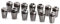 Kit de moteur de broche CNC Kit de moteur de broche CNC 500W, broche refroidie à l'air, 0,5 kw, pinces de 52mm, régulateur de vitesse d'alimentation, pince de mandrin ER11 for la gravure de PCB(13pcs