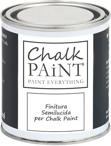 bianco Shabby Chalk Paint Everything – Transparente Seidenmatte Schutzversiegelung 250 ml für Kreidefarbe | Kratzfest & Wasserabweisend | Schutzlack für Möbel, Holz, Deko und Wände