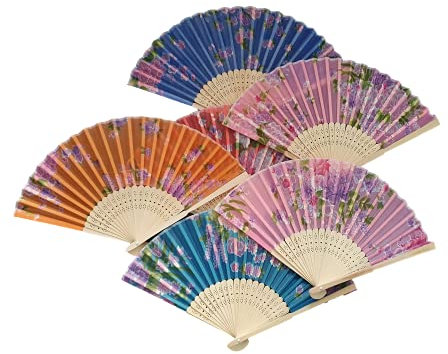 Fat-catz-copy-catz 12x Chinese Japanese Geisha Decorative Fashion Wedding Favour Fans