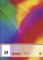 Baier & Schneider Brunnen 104492402 Schulheft A4 (16 Blatt, blanko, mit Rand, Lineatur 24)
