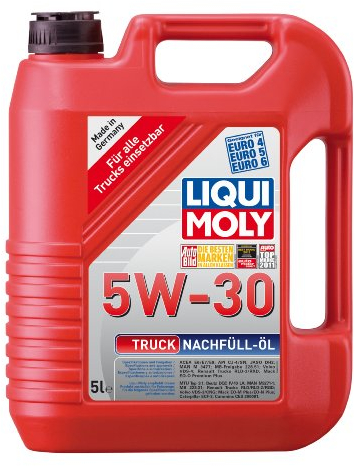 LIQUI MOLY Truck Nachfüll-Öl 5W-30 | 5 L | Synthesetechnologie Motoröl | Art.-Nr.: 4615