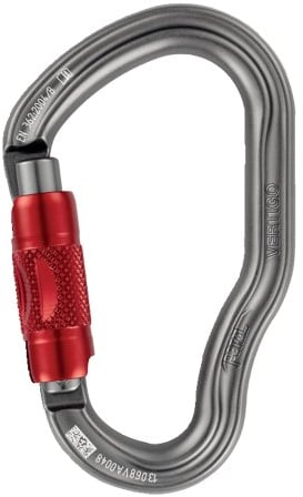 Petzl M40A RLA VERTIGO Carabiner for Progression Lanyard, Twist-Lock