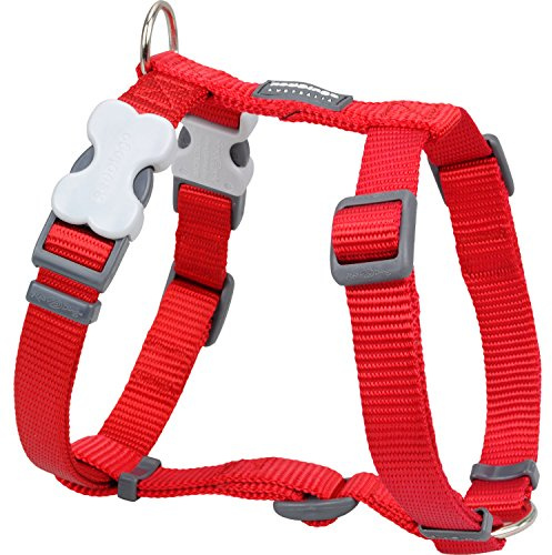 Red Dingo Nylon Hundegeschirr, rot, S (DH-ZZ-RE-15)