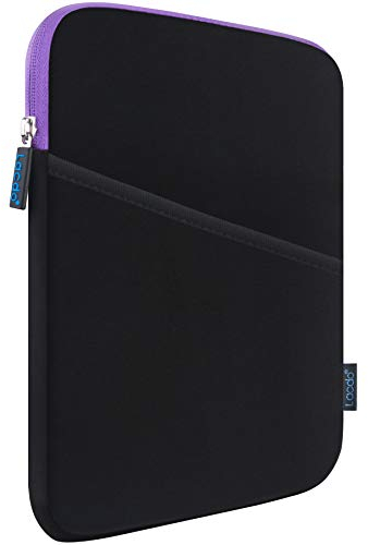 Lacdo Tablet Tasche Schutzhülle für 11 Zoll iPad A16, 11 Zoll iPad Air M3 M2, 11 iPad Pro M4, 10.9 iPad, 10.2 ipad, 10.9 iPad Air, 10.5 iPad Pro, 11 Galaxy Tab A9+ mit Magic Keyboard, Lila