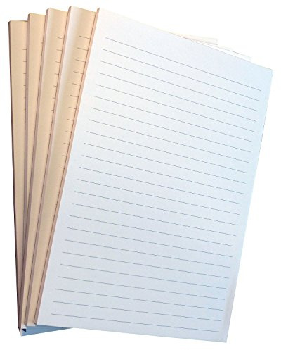 Druckerei Scharlau Notizblock - liniert in GrauBlocks Linie - 50 Blatt - Staffelpreise verfügbar - DIN A6 Format (22211)