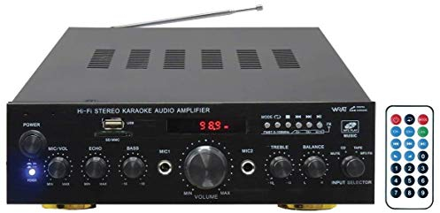 Karma Italiana PA 2380BT 4.0canali Casa con Cavo e Senza Cavo Nero Amplificatore Audio