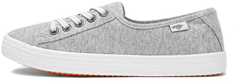 Rocket Dog Chow Chow Cotton Women's Light Grey Trainers - UK 8