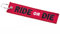 Ride Or Die Schlüsselband, Schlüsselanhänger in Rot und Schwarz für Biker, Motoradfans, Crossfahrer