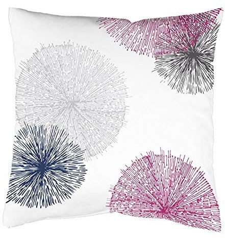HOME WOHNIDEEN Kissenhülle Digitaldruck Scoppio 066899-0163 H x B 40 x 40 cm Beere