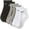 Nike 12 Paar Herren Damen Kurze Socke Knöchelhoch Weiß Schwarz Sparset SX7667 Sportsocken Größe 34 36 38 40 42 44 46 48 50, Größe:46-50, Sockenfarbe:12 Paar weiss