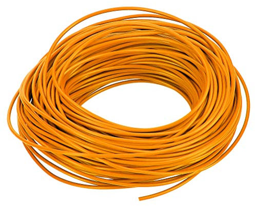 10 Meter Fahrzeugleitung FLRY-B 0,75 mm² orange I KFZ-Kabel I Kabel für KFZ-Elektrik