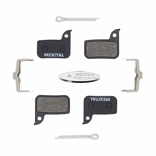 MEXITAL 2 Paar Fahrrad Bremsbeläge für SRAM Rival 22, Force 22, Red 22, S-700, halb metallisch 13-2