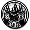 Instant Karma Clocks | Gamer Design Wanduhr für Videospiel-Fans mit Controller-Motiv | Geräuschlosem Quarzwerk | Geschenkidee für Küche, Schlafzimmer, Wohnzimmer