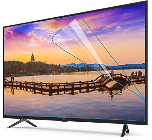 ZSHYP Tv 40-46 Inch Screen Protector, Hd Matte Anti-glare Film, Anti-scratch Injury Suitable for Lcd Monitors, Tvs, Pcs,HD-40inch(886x498mm)