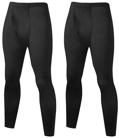UNIQUEBELLA Thermounterwäsche Unterhose, Funktions Herren Funktionswäsche Skiunterwäsche Winter Suit Ski Thermo-Unterwäsche Thermowäsche Leggings