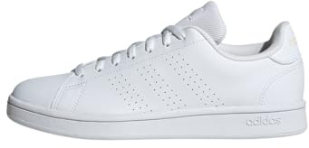 Adidas Damen Advantage Base Court Lifestyle Shoes, Cloud White/Cloud White/Bliss Orange, 36 2/3 EU