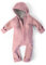 Ehrenkind® WALKOVERALL | Baby Wollwalk-Overalls aus Merino Schurwolle mit Reißverschluss | Walk Wolle Woll-Anzug für Kleinkind und Baby | Altrosa Gr. 98/104