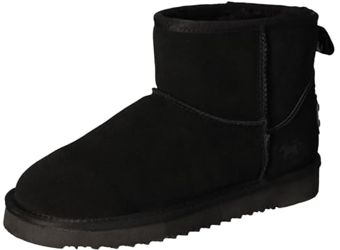 MUSTANG Damen Stiefelette gefüttert Schwarz EU 41