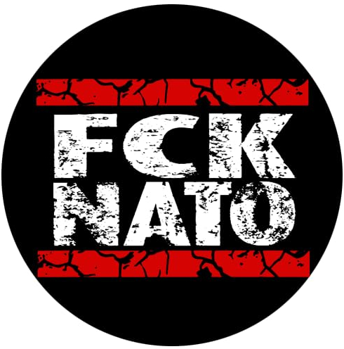 Sammys Shirt Store FCK NATO North Atlantic Vinyl-Aufkleber Sticker für Auto wetterfest 10cm