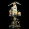 GEAMENT Jeu De Lumières Compatible avec Lego Harry Potter La Banque des sorciers Gringotts (Gringotts Wizarding Bank) - Kit D'éclairage LED pour Édition Collector 76417 (Modèle de Bloc Non Inclus)