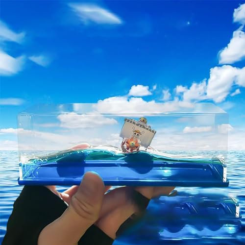 CBSHKLW Unsinkbares Schiff, unsinkbares Boot in einer Box, Boot in einer Flasche, Innentemperatur-Ornamente, eine Vielzahl von Stilen, optionale USB-Licht-emittierende Modelle (Sonnenschein)