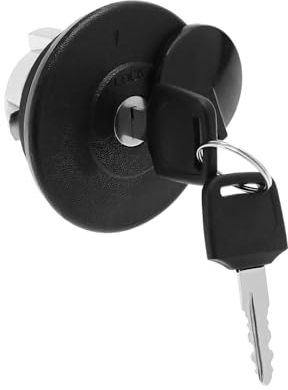 SG Store Roller Tankdeckel Gastank Verschlussdeckel mit 2 Schlüsseln für GY6-Roller Motorrad Metall-Tankdeckel 49 cc 50 cc 4-Takt Roller YY50QT