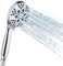 LOKBY High Pressure 8-Settings Shower Head with Handheld Set - High Pressure Showerhead with Handheld Sprayer - 1 min Instal - 59 Stainless Steel Shower Head Hose - Chrome
