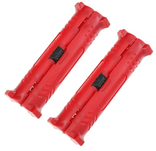 Homoyoyo 2stücke Teiliges Automatischer Kabelabisolierer Mit Drehbarem Stripper Tragbares Abisolierwerkzeug Für Koaxialkabel Ergonomisch Gestaltet Zur Handermüdungsreduktion Und Präzisem