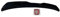 Lidzopas Spoiler Posteriore per Auto, Facile da Installare con Nastro Adesivo, Sostituzione Diretta, Ideale per Modelli Senza Spoiler di Fabbrica, Leggero, Design Resistente, Nero Brillante
