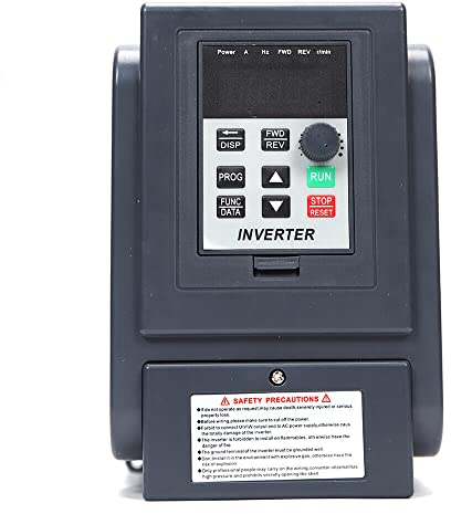 Loobiiny AT2 Frequenzumrichter AC Motor Drehzahlregler Inverter Universal VFD für Einphasig Motor 220V PWM Kontrolle 750W Für Spindel-AC-Motordrehzahlregelung
