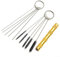 Car Windscreen Jet Nozzle Washer Cleaning Tool, Adjustable Car Windscreen Washer Jet Nozzle Cleaning Tool, 5 Brush Sizes Available, Suitable for All Vehicles