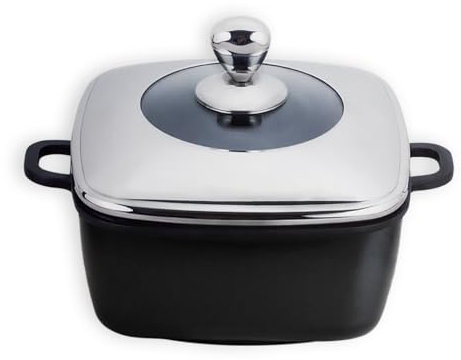 Altenbach Topf – ALU-GUSS mit 3-facher TEFLON Antihaft-Beschichtung (Topf Express Q 20x20cm)