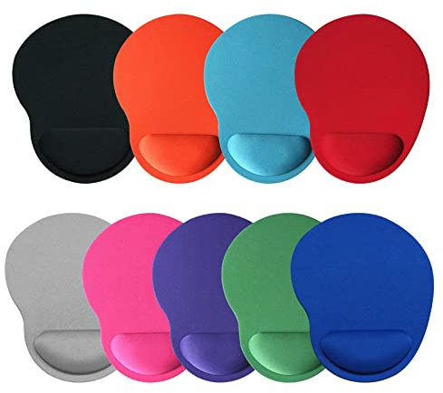 ZzCityTK Mouse Mat Wrist Support Portable Gaming Mouse Pad Modern Design Mouse Pad with Non Slip Rubber Base for Computer, Laptop, Home Office Use