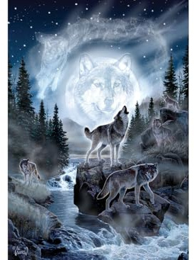 Anatolian 500 piece jigsaw puzzles - jigsaw puzzles for adults 500 pieces MOON WOLF is ideal as gifts for the whole family and the jigsaw 500 pieces for adults is made of ESKA BOARD