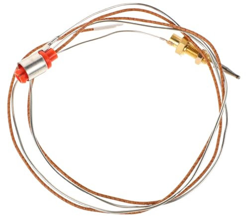 BUGUUYO Termocoppia Per Stufa a Gas 70cm in Rame Dispositivo Di Sicurezza Sostituzione Elemento Accensione Fornello a Gas Compatibile Teste Da Incasso Per Cucina
