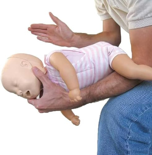 CPR-Puppe für Säuglinge, Erste-Hilfe-Modell für Säuglinge, Simulatormodell für kardiopulmonale Wiederbelebung von Neugeborenen, Lehrmodell A