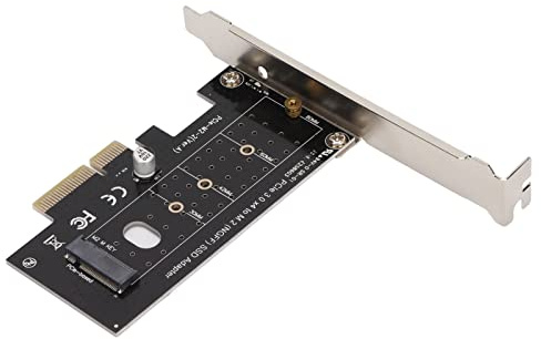 BAFOVY NVME M.2 to PCIE3.0 X4 Adapter, Fast Heat Dissipation High Speed Expansion Card for M.2 NVME SSD, Supports 2280/2260/2242/2230mm (X4)
