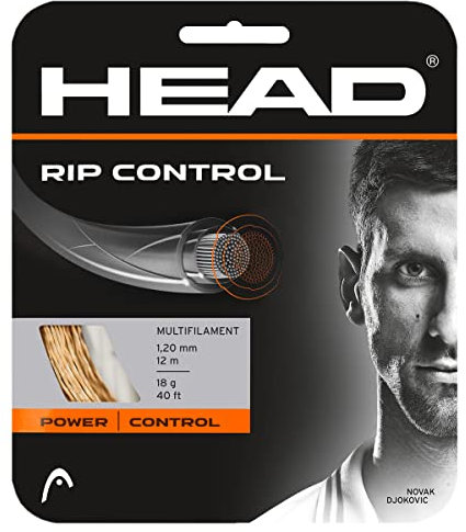 HEAD Set RIP Control, Racchetta da Tennis Unisex-Adulto, Natural, 16